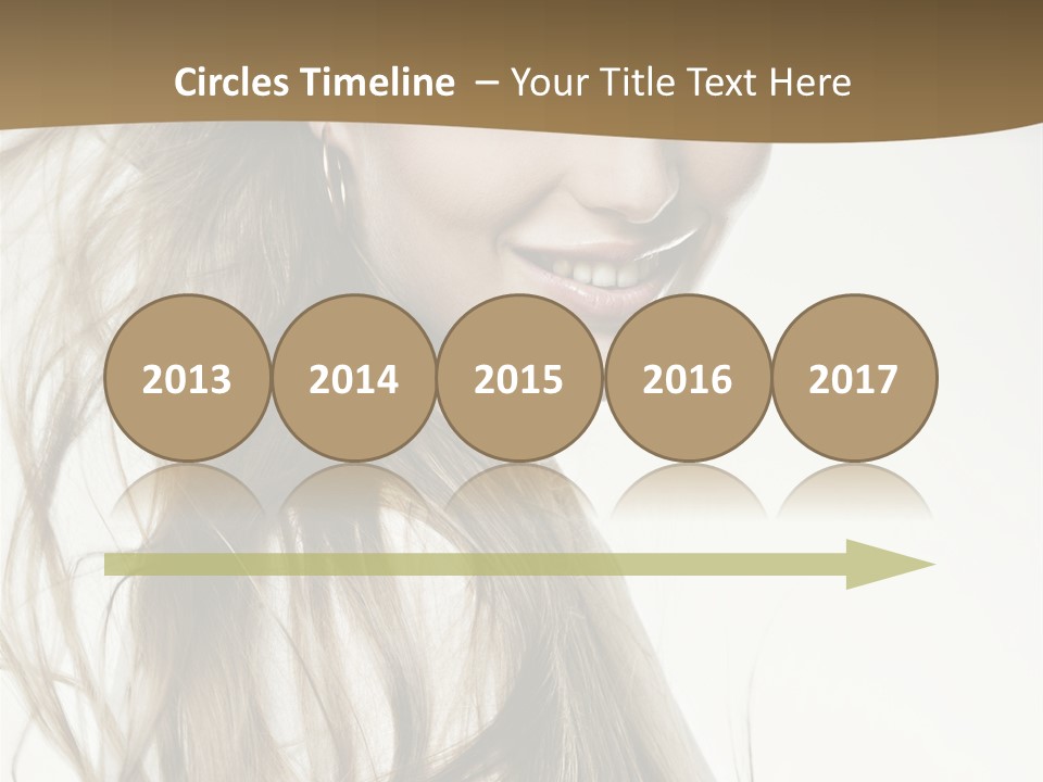 Background Caucasian Clean PowerPoint Template