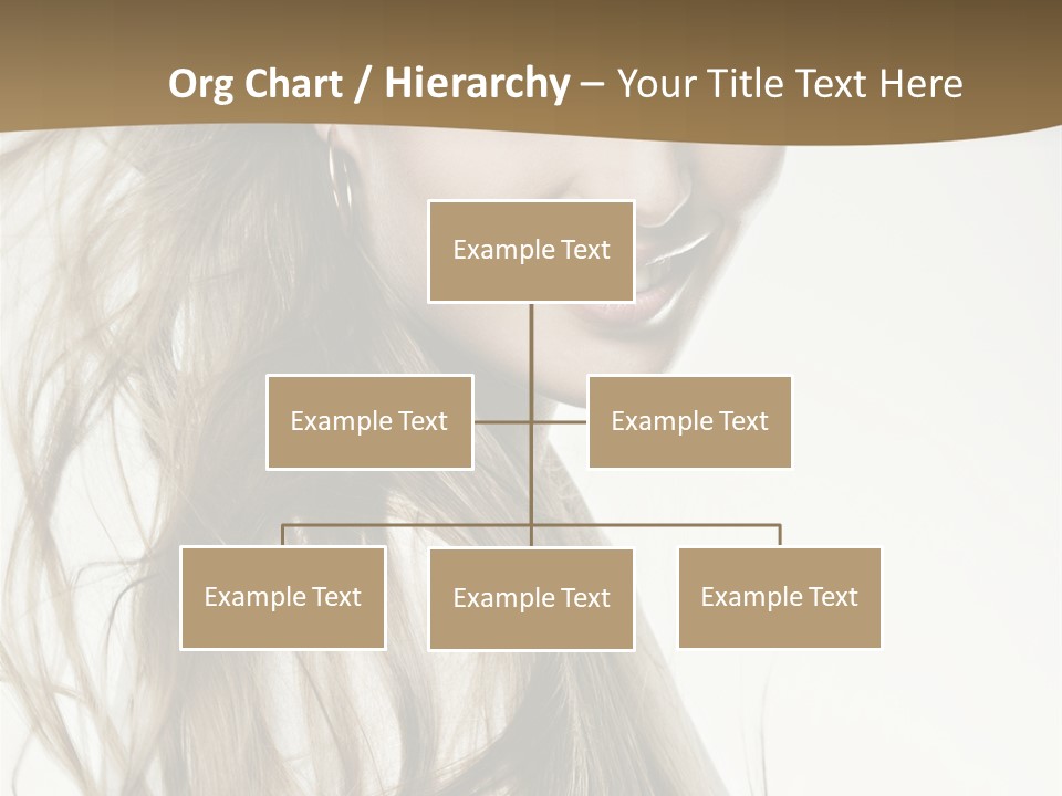 Background Caucasian Clean PowerPoint Template