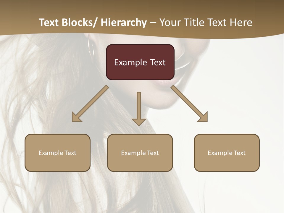 Background Caucasian Clean PowerPoint Template