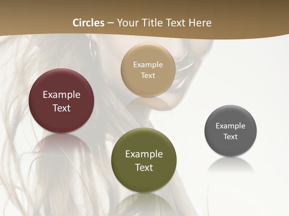 Background Caucasian Clean PowerPoint Template