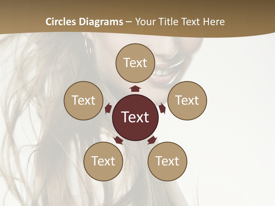 Background Caucasian Clean PowerPoint Template