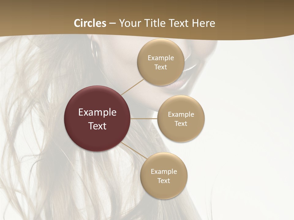 Background Caucasian Clean PowerPoint Template