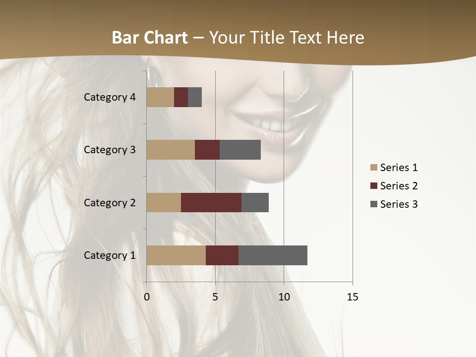 Background Caucasian Clean PowerPoint Template