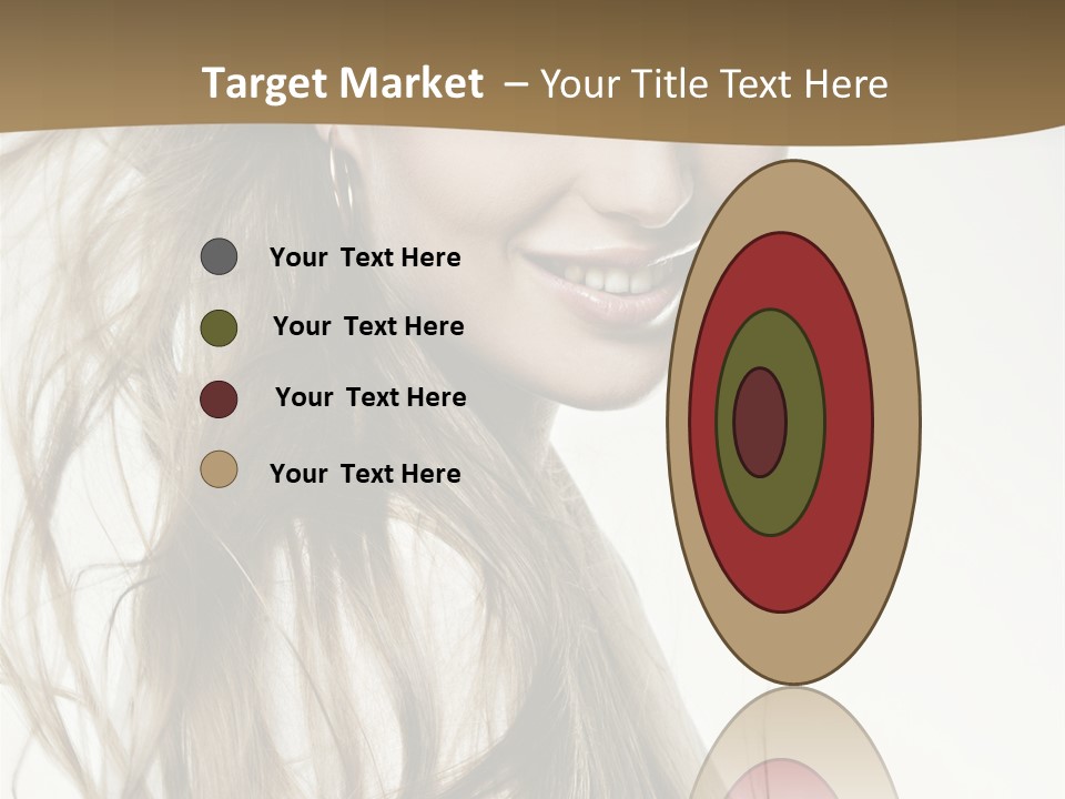 Background Caucasian Clean PowerPoint Template