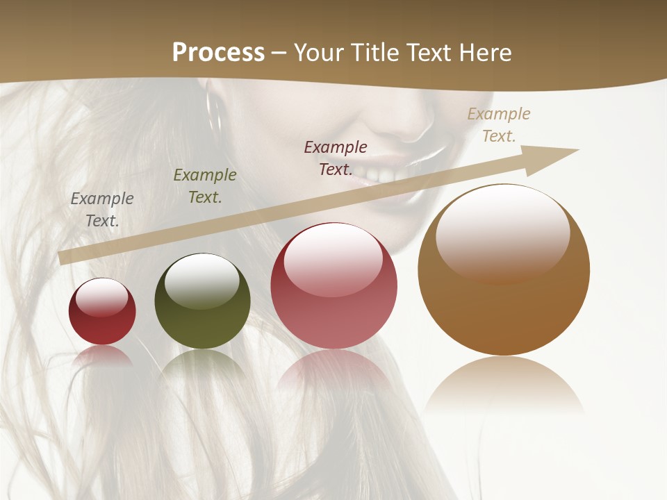 Background Caucasian Clean PowerPoint Template