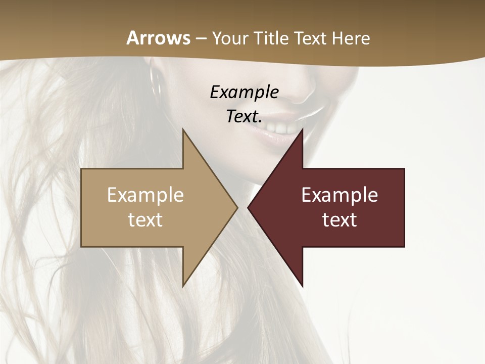 Background Caucasian Clean PowerPoint Template