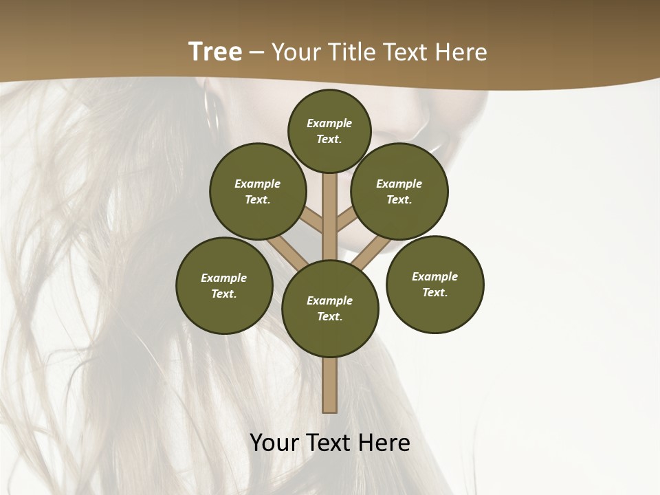 Background Caucasian Clean PowerPoint Template