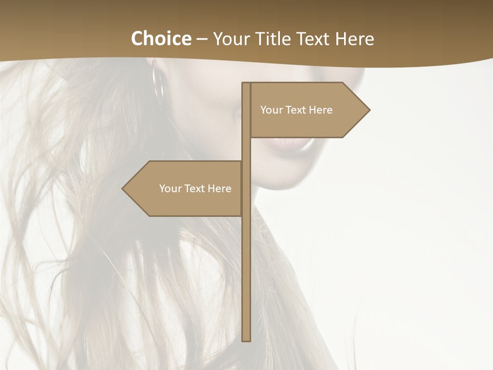 Background Caucasian Clean PowerPoint Template