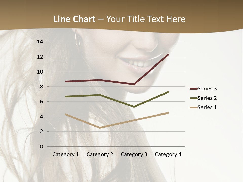 Background Caucasian Clean PowerPoint Template