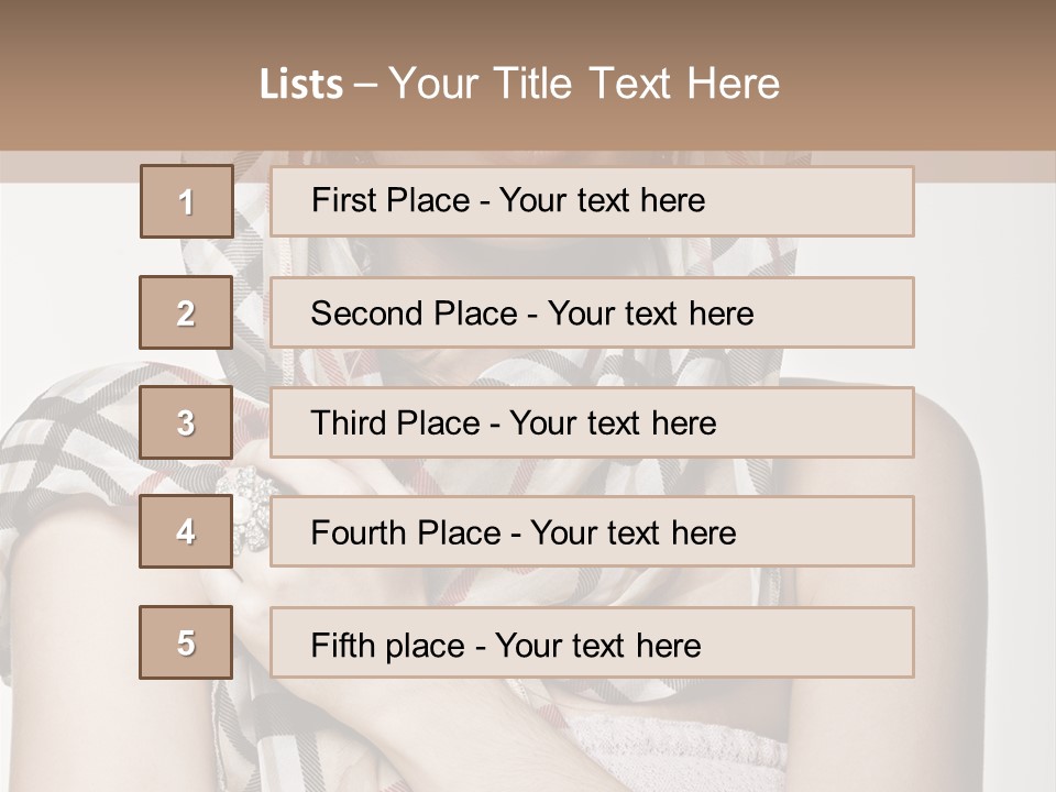 Jewelery Pleasure Studio PowerPoint Template