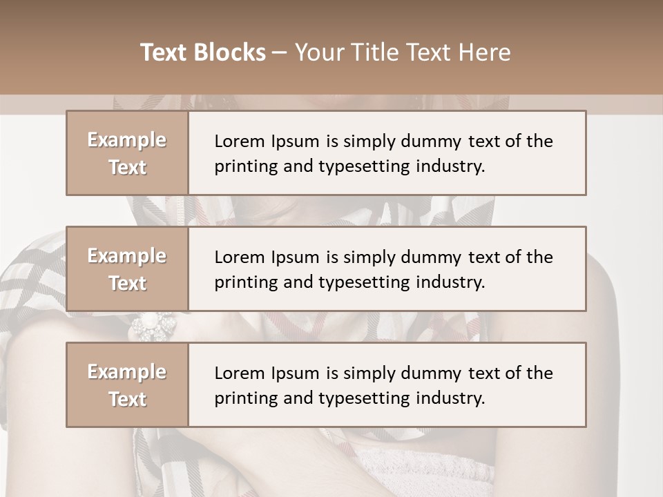 Jewelery Pleasure Studio PowerPoint Template