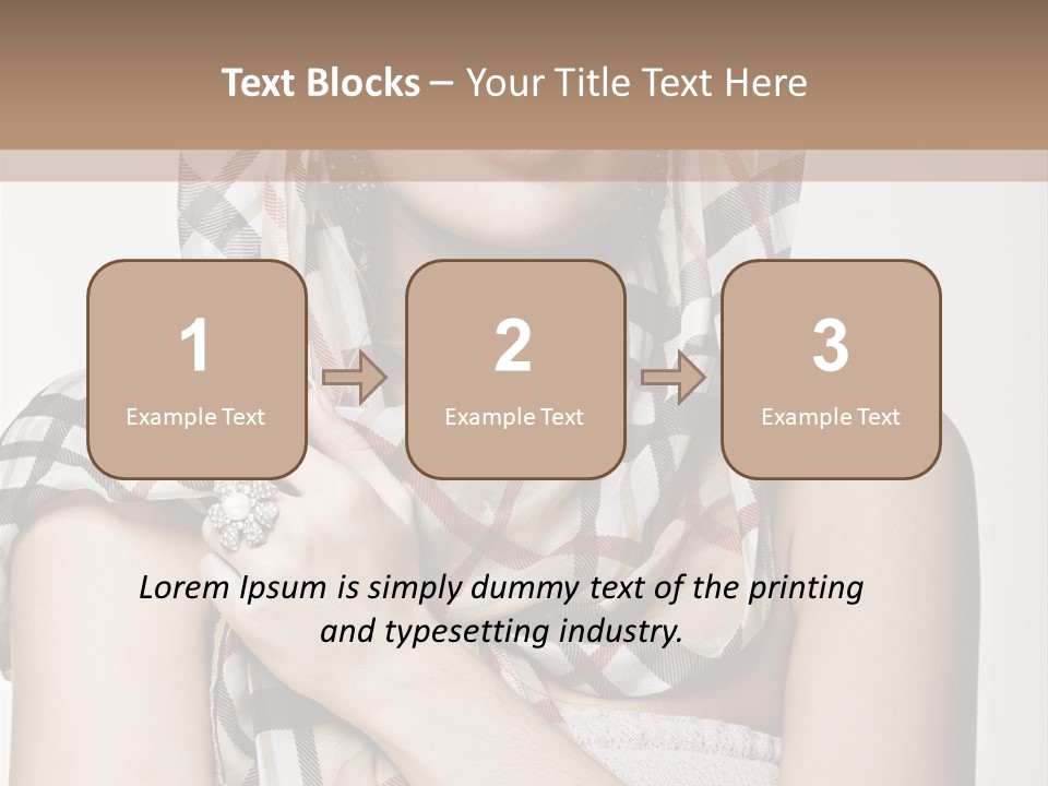 Jewelery Pleasure Studio PowerPoint Template
