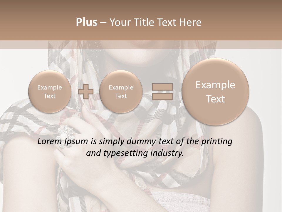 Jewelery Pleasure Studio PowerPoint Template