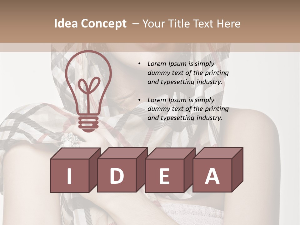 Jewelery Pleasure Studio PowerPoint Template