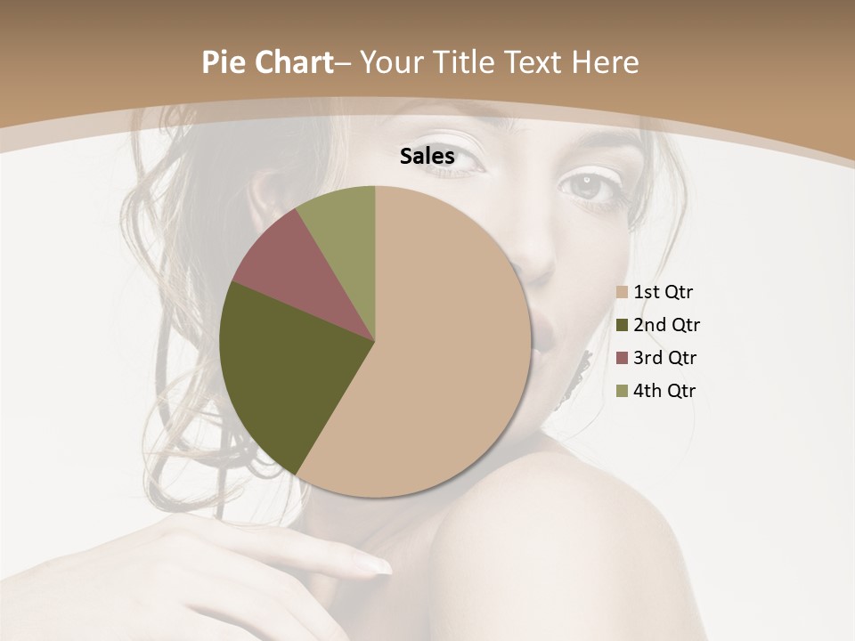 Grey Feminine Accessories PowerPoint Template