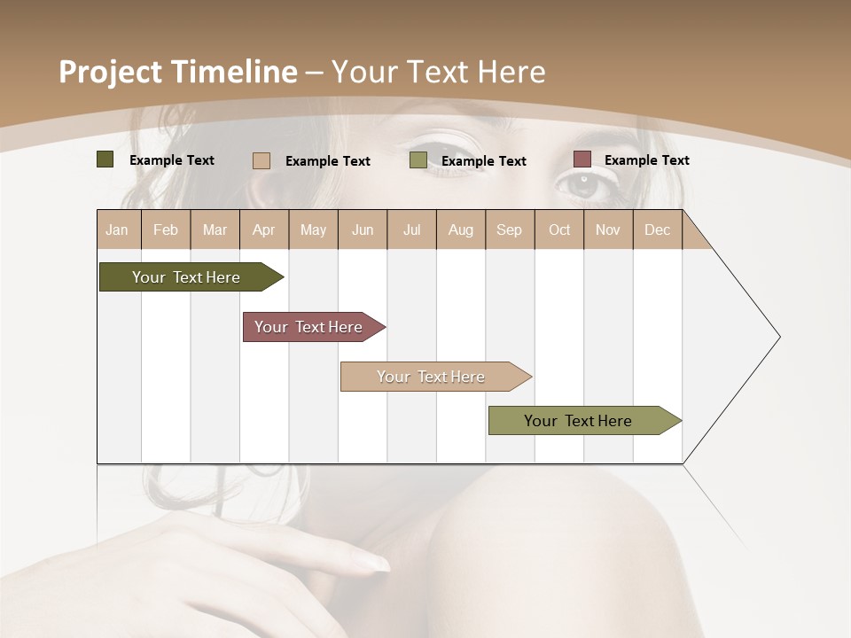 Grey Feminine Accessories PowerPoint Template