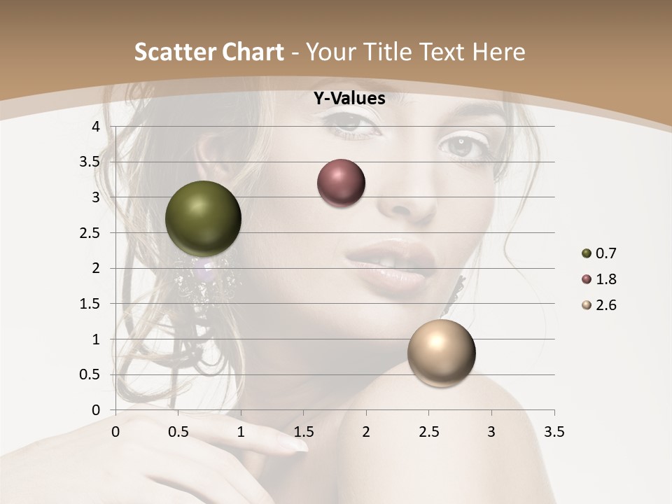 Grey Feminine Accessories PowerPoint Template