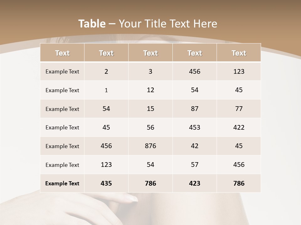 Grey Feminine Accessories PowerPoint Template