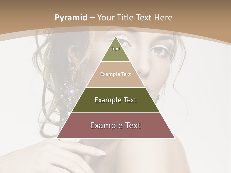 Grey Feminine Accessories PowerPoint Template