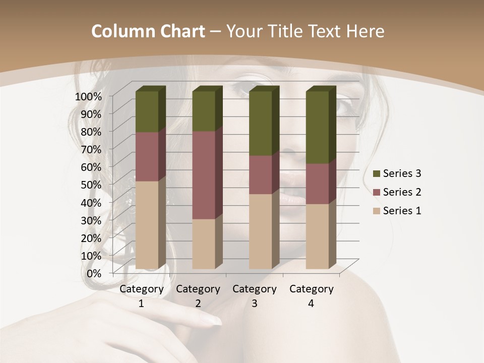 Grey Feminine Accessories PowerPoint Template