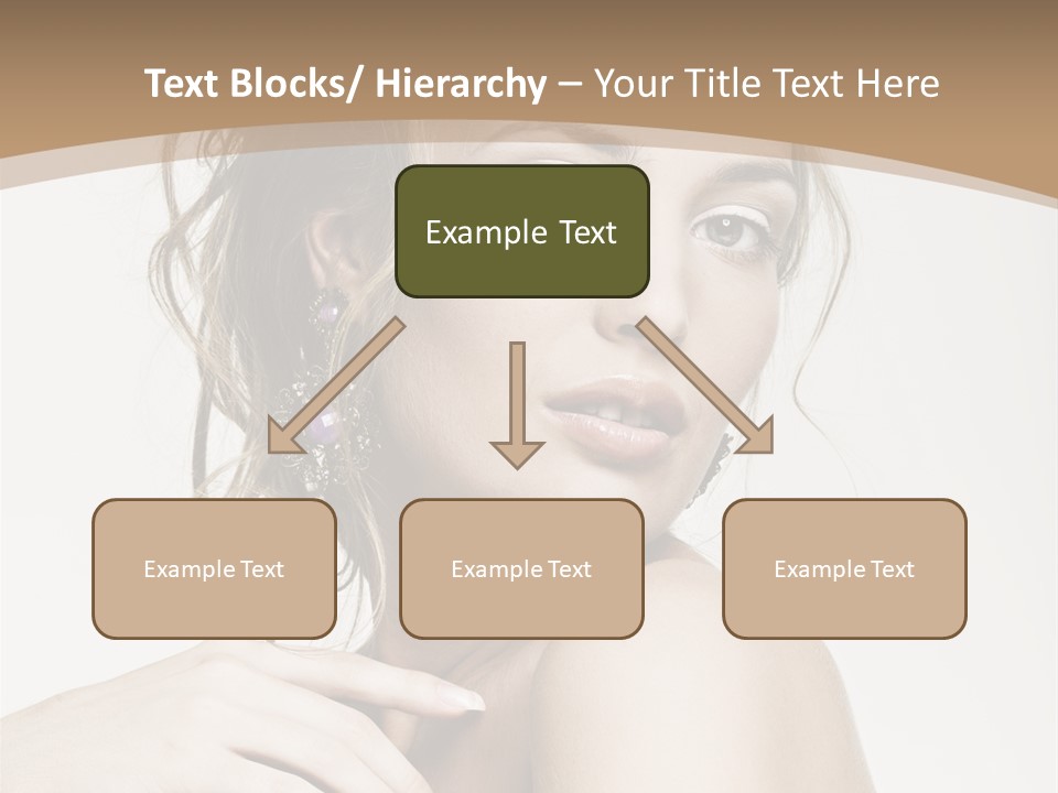 Grey Feminine Accessories PowerPoint Template