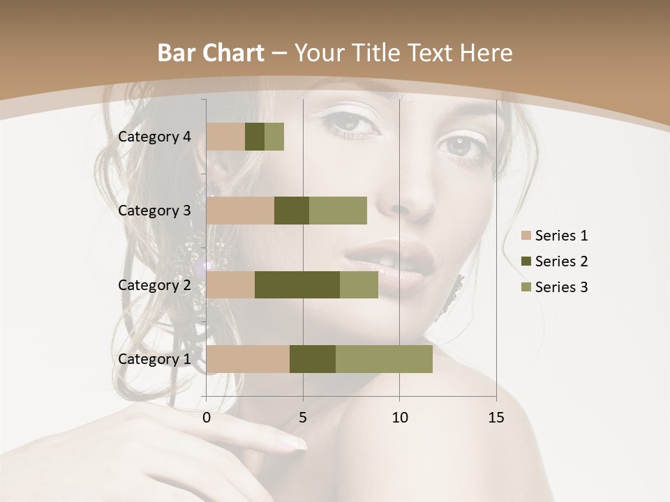 Grey Feminine Accessories PowerPoint Template