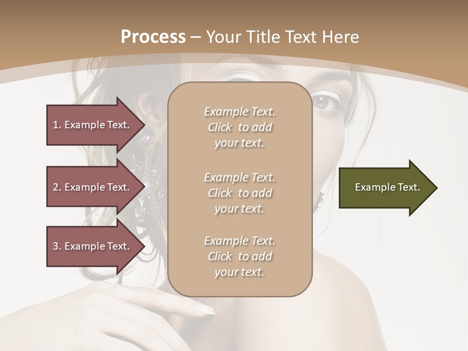 Grey Feminine Accessories PowerPoint Template