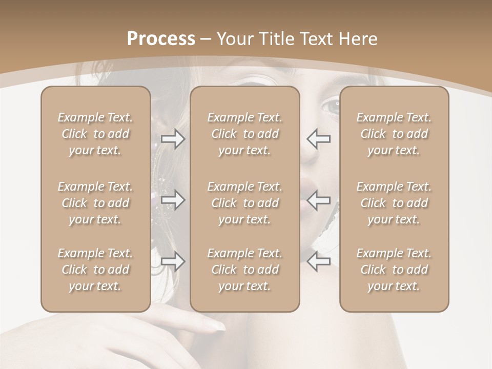 Grey Feminine Accessories PowerPoint Template