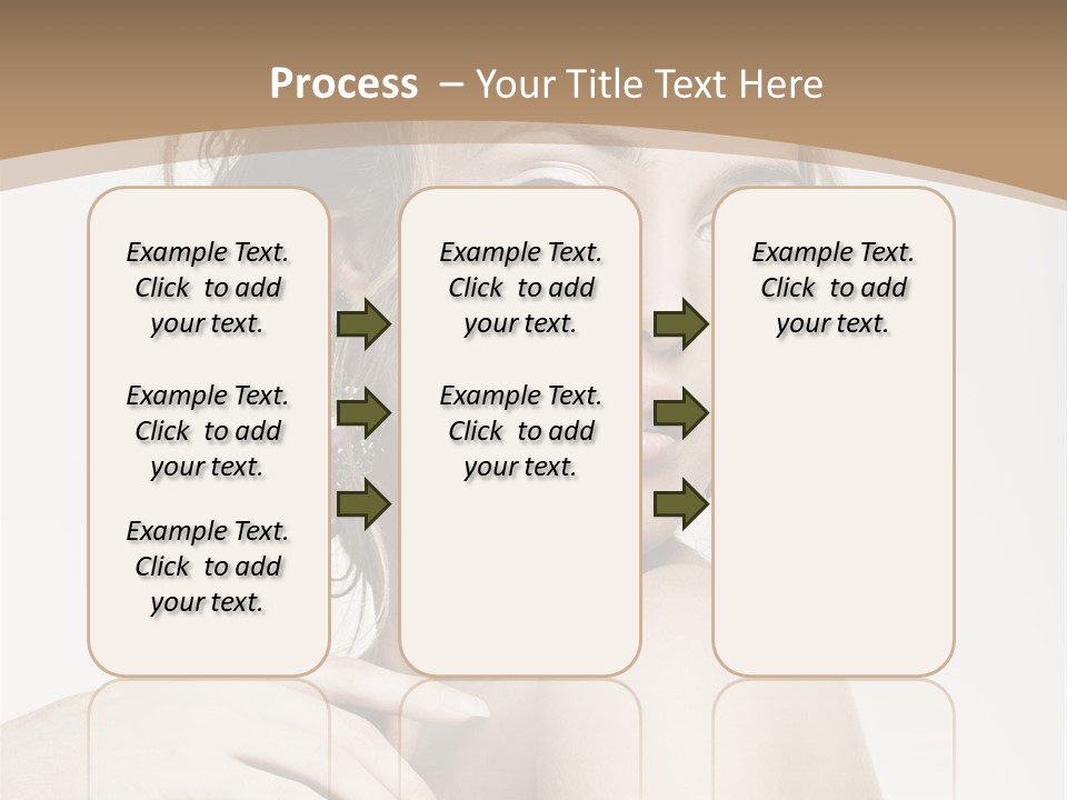 Grey Feminine Accessories PowerPoint Template