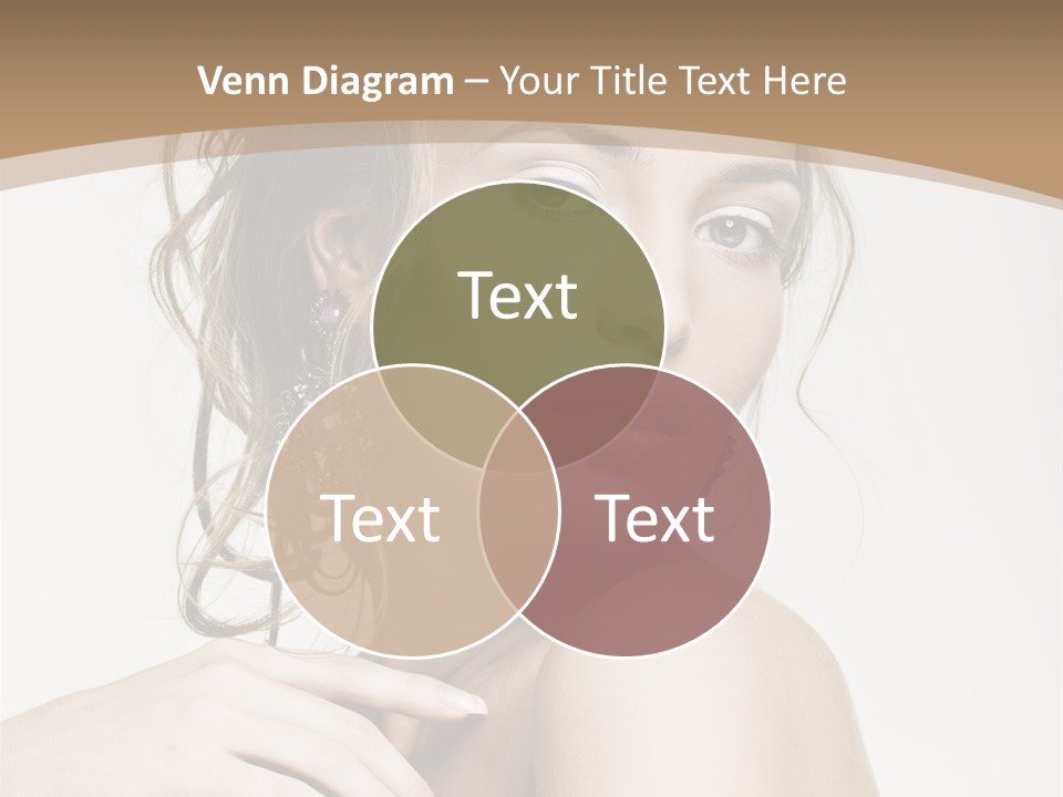 Grey Feminine Accessories PowerPoint Template