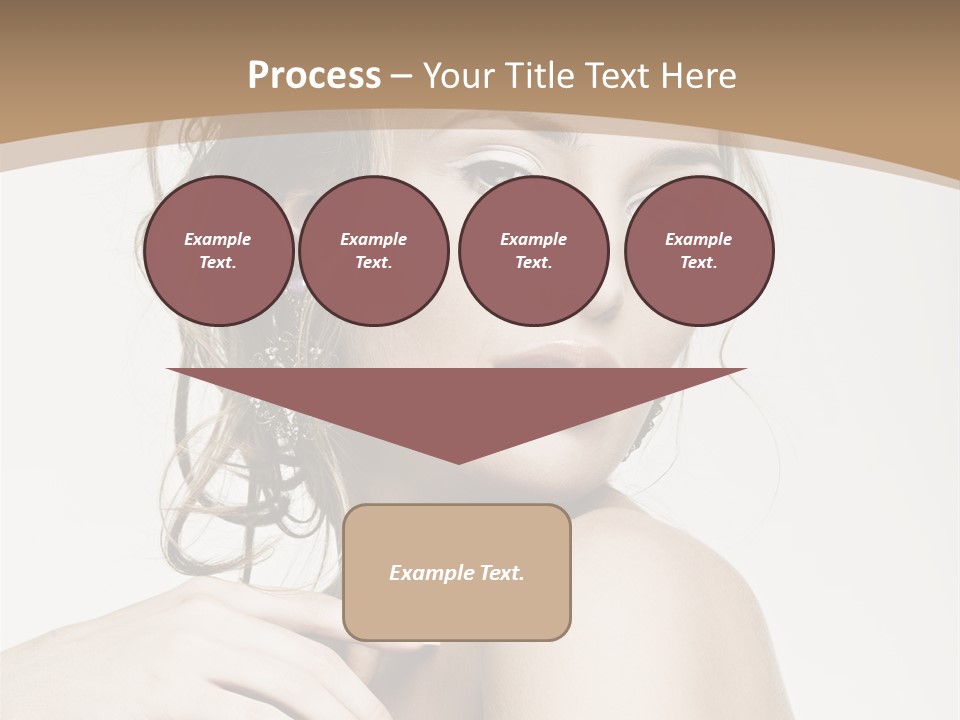 Grey Feminine Accessories PowerPoint Template