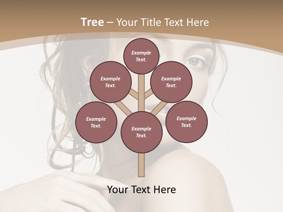 Grey Feminine Accessories PowerPoint Template