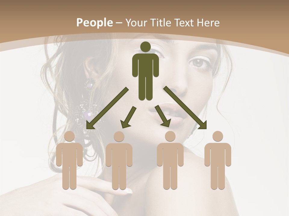 Grey Feminine Accessories PowerPoint Template