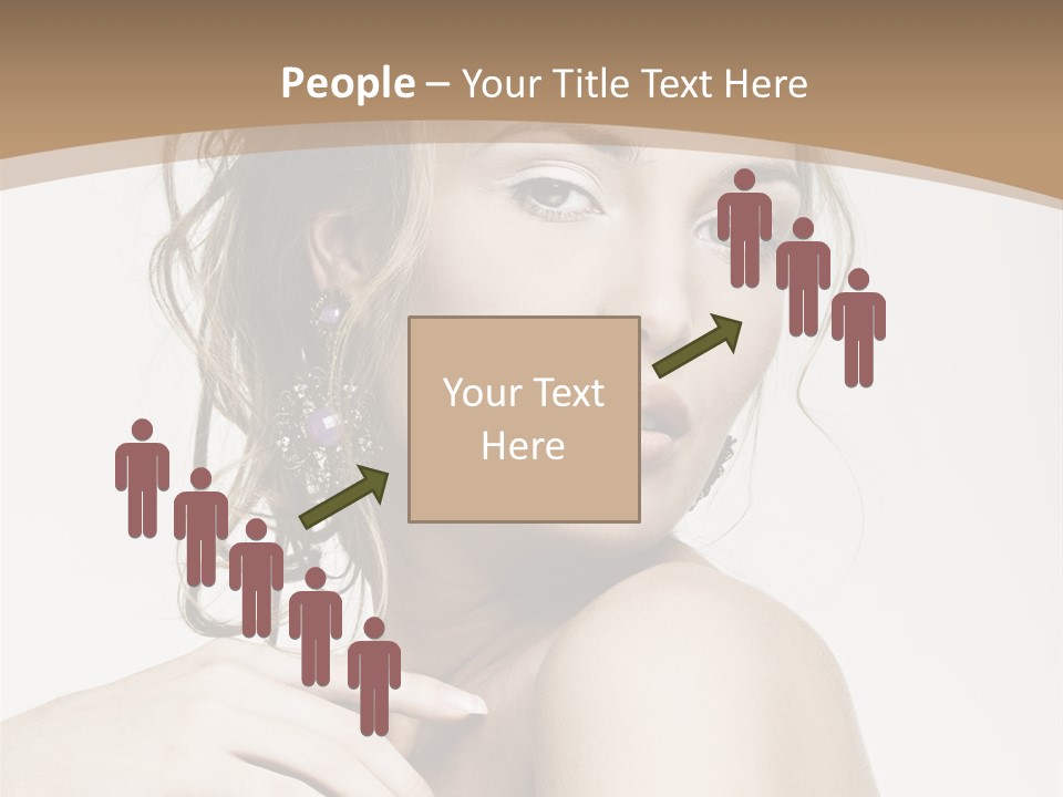 Grey Feminine Accessories PowerPoint Template