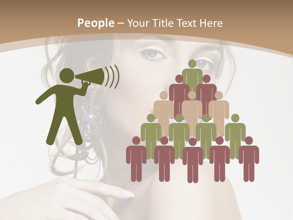 Grey Feminine Accessories PowerPoint Template