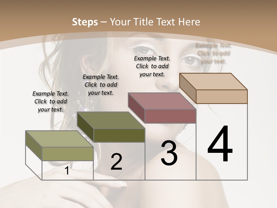 Grey Feminine Accessories PowerPoint Template