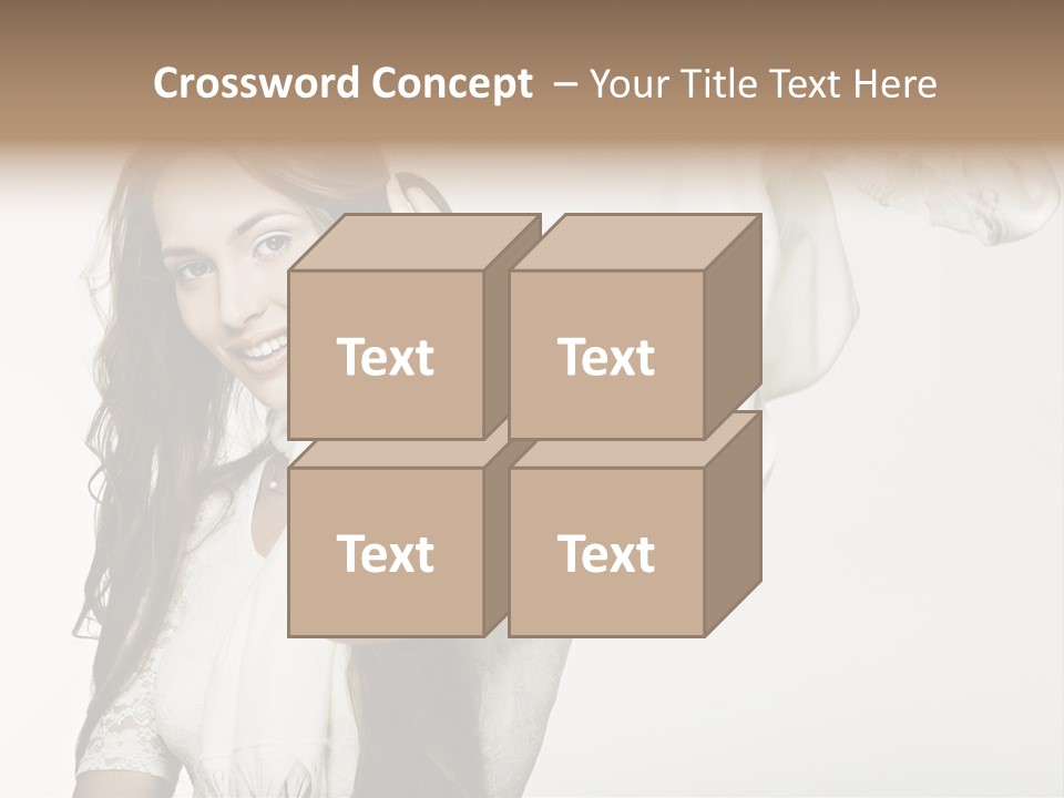Hair Positive Gloss PowerPoint Template