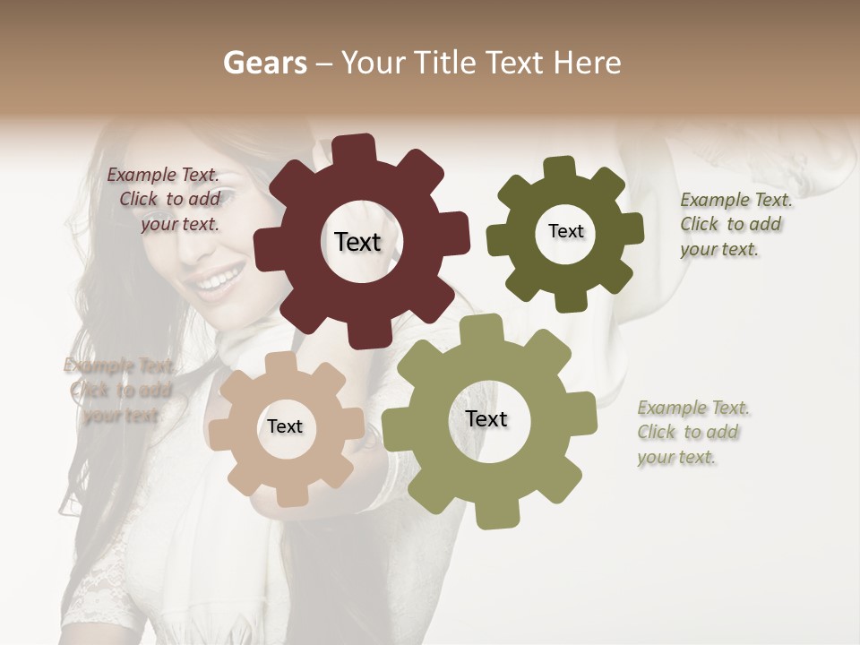 Hair Positive Gloss PowerPoint Template