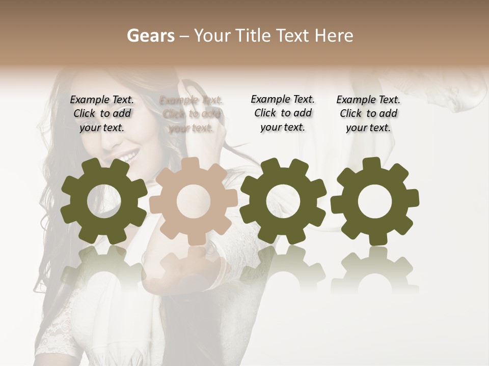 Hair Positive Gloss PowerPoint Template