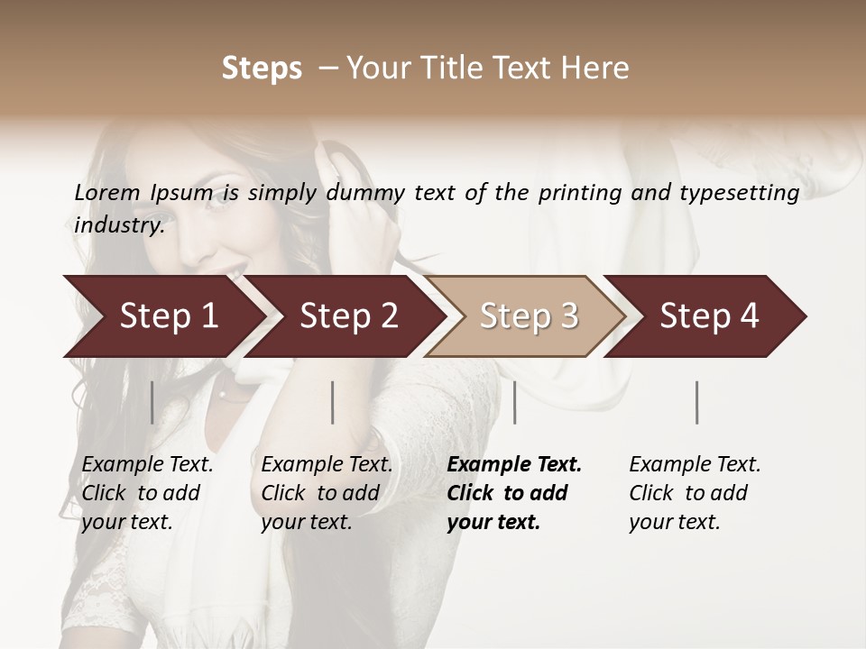Hair Positive Gloss PowerPoint Template