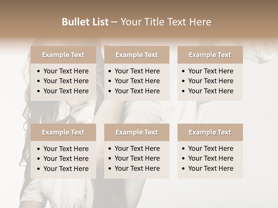 Hair Positive Gloss PowerPoint Template