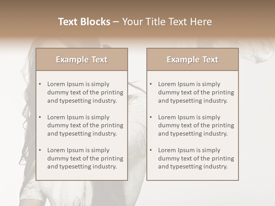 Hair Positive Gloss PowerPoint Template