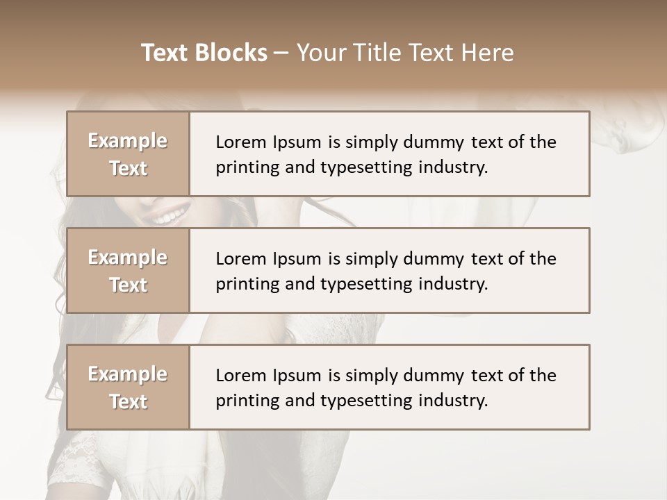 Hair Positive Gloss PowerPoint Template