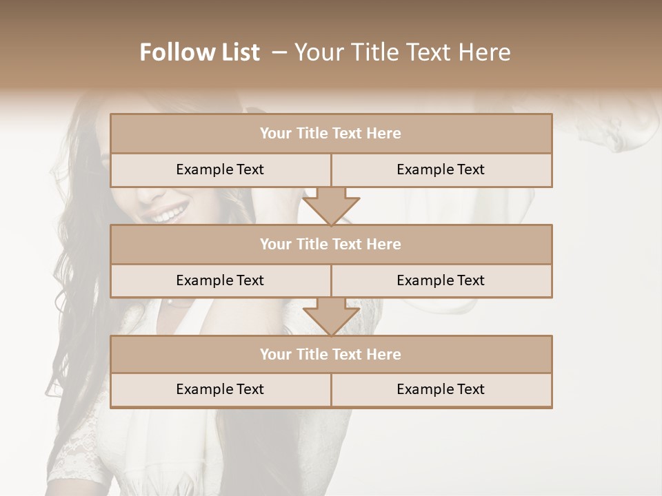 Hair Positive Gloss PowerPoint Template