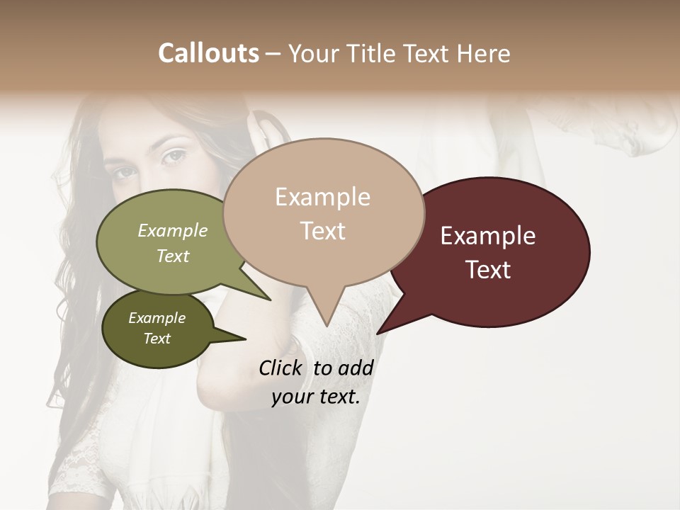 Hair Positive Gloss PowerPoint Template