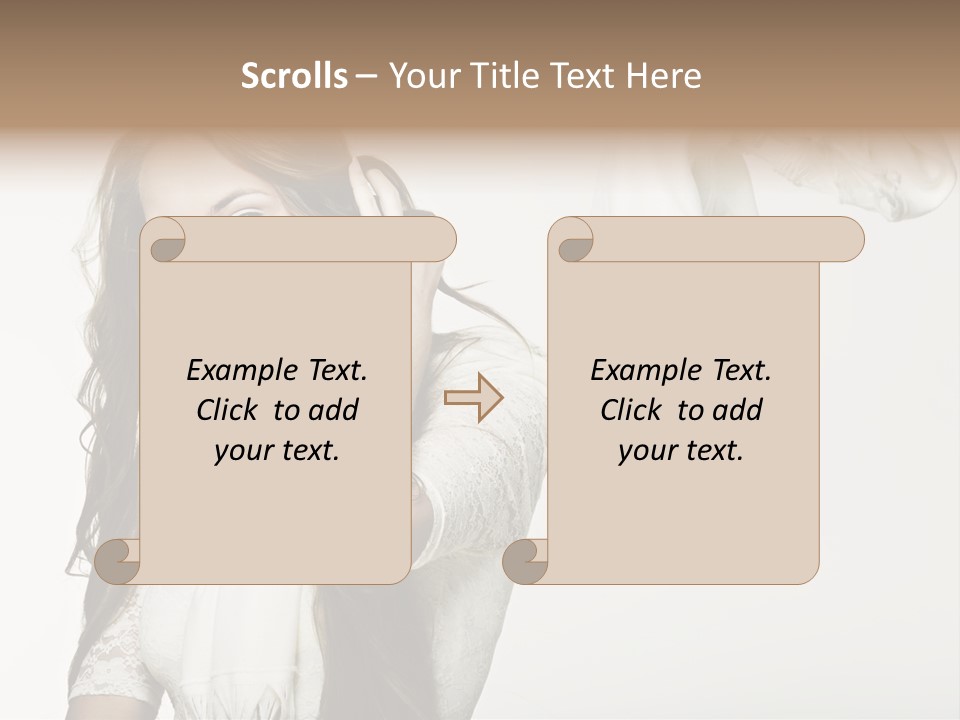 Hair Positive Gloss PowerPoint Template
