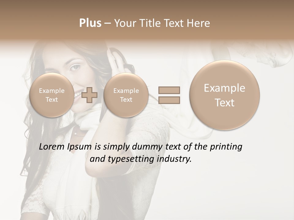 Hair Positive Gloss PowerPoint Template