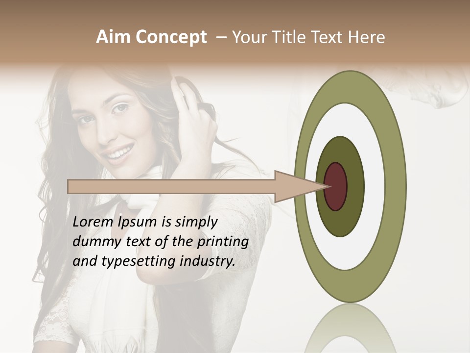 Hair Positive Gloss PowerPoint Template