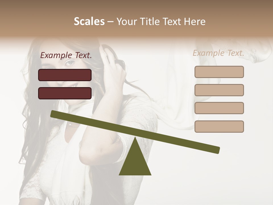 Hair Positive Gloss PowerPoint Template