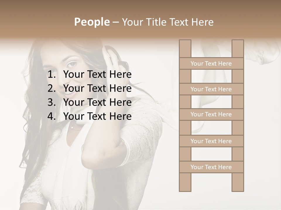 Hair Positive Gloss PowerPoint Template
